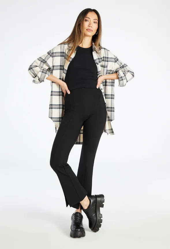 Oversized Flannel Pocket Shirt - Image 6