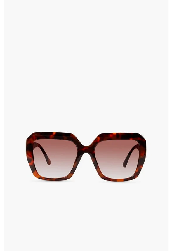 Oversized Geometric Acetate Sunglasses - Image 2
