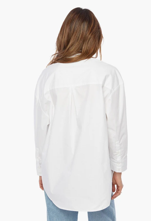 Oversized Poplin Shirt - Image 2