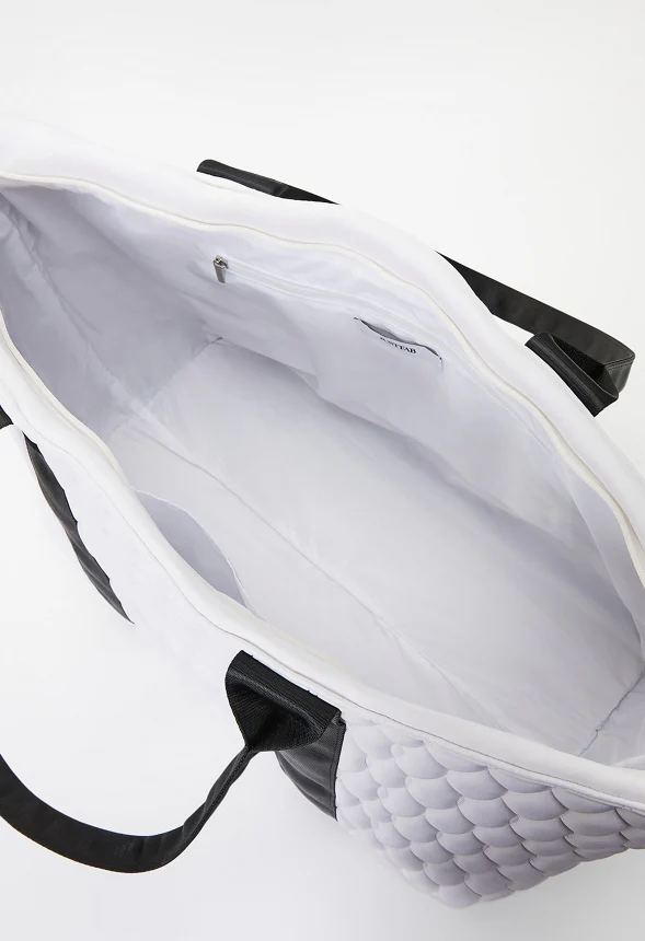 Oversized Quilted Travel Tote - Image 7