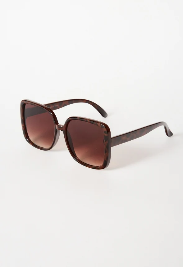 Oversized Rounded Square Sunglasses - Image 3