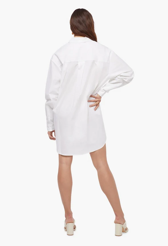 Oversized Shirt Dress - Image 3