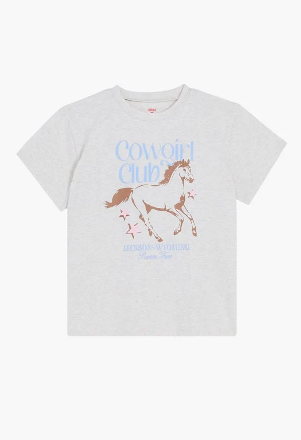 Cowgirl Club Oversized Tee - Image 3