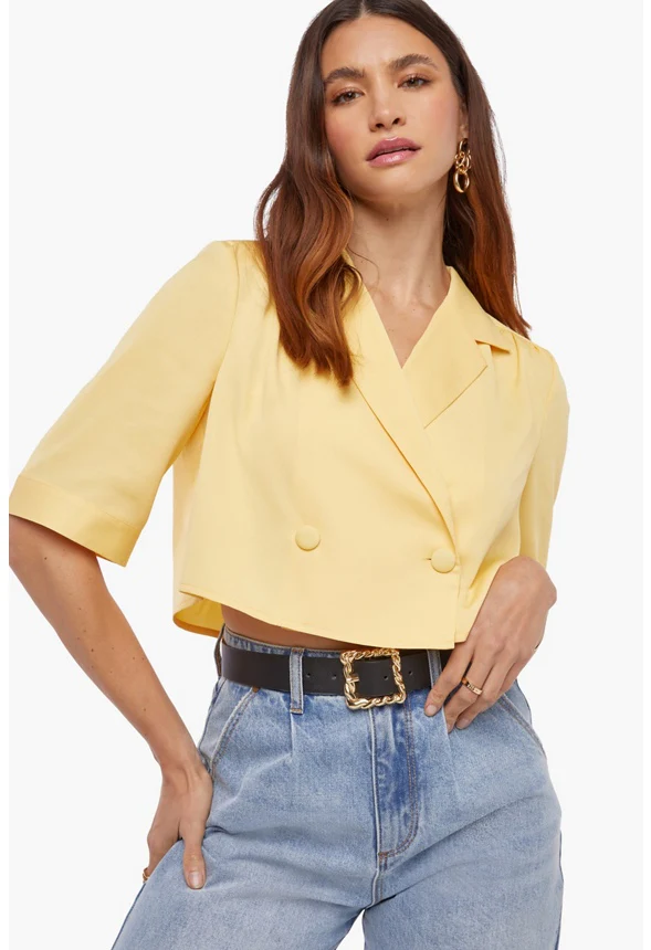 Oversized Twisted Buckle Belt - Image 3