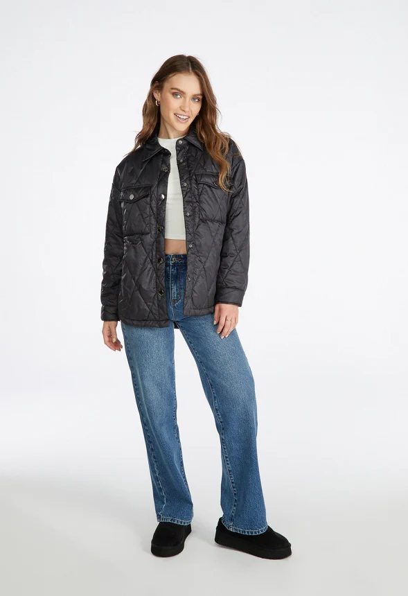 Padded Boyfriend Shacket - Image 2