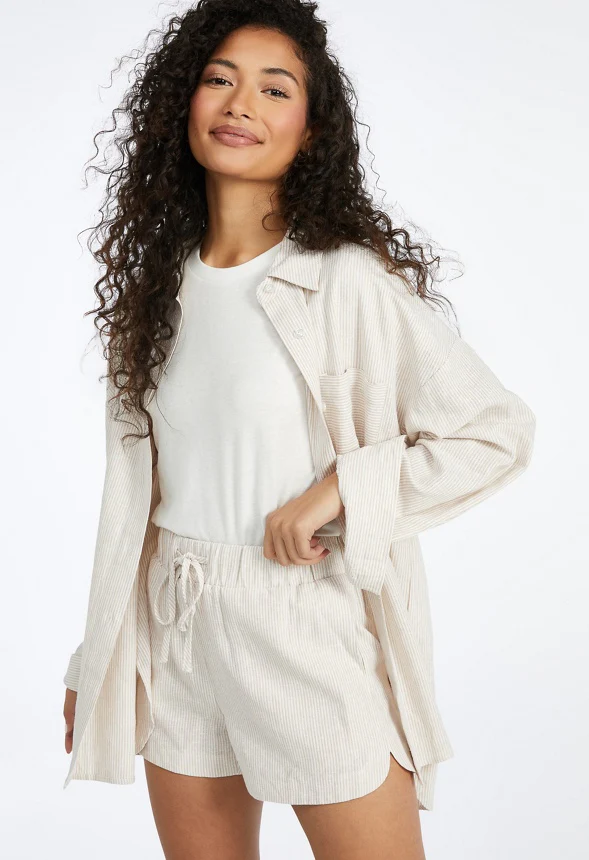 Pajama Style Shorts - Image 5