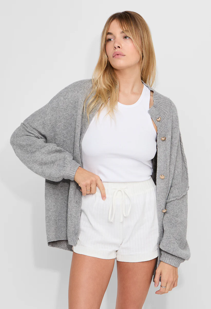 Stripe Pajama Style Shorts - Image 5