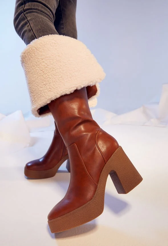 Parker Block Heeled Boot - Image 10