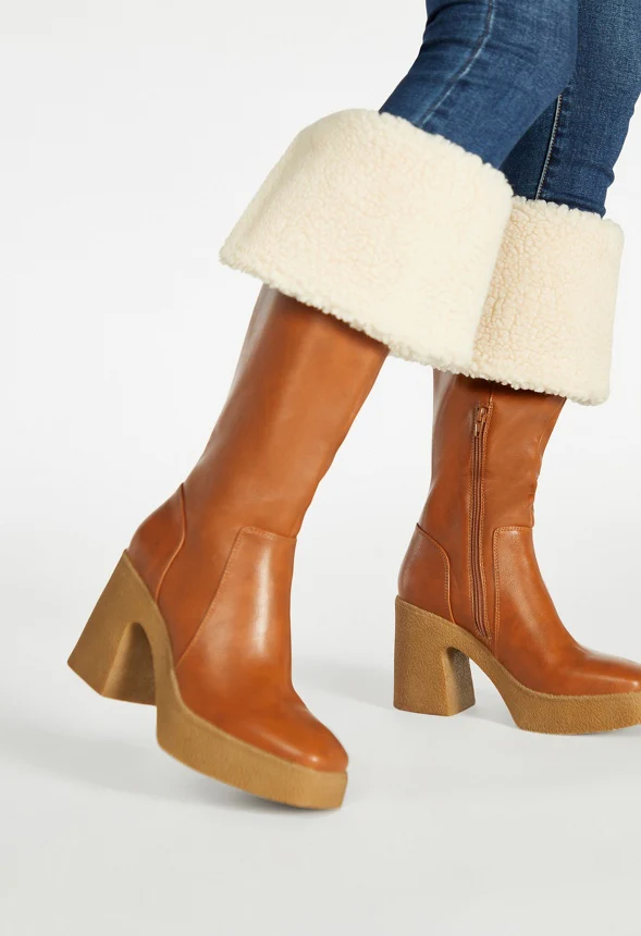 Parker Block Heeled Boot - Image 2
