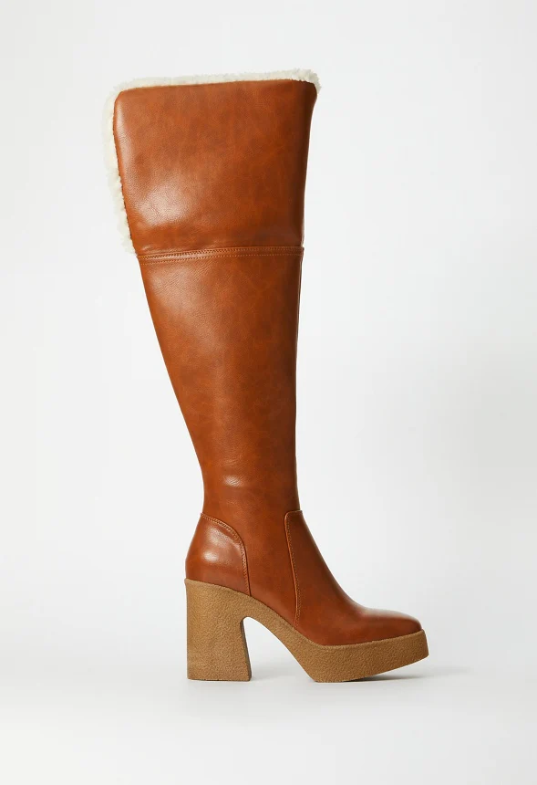Parker Block Heeled Boot - Image 3