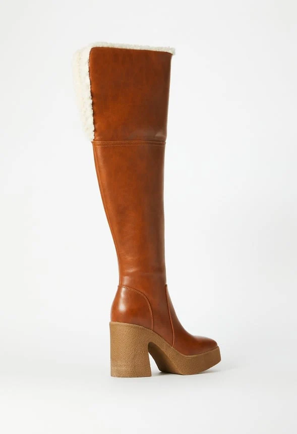 Parker Block Heeled Boot - Image 4