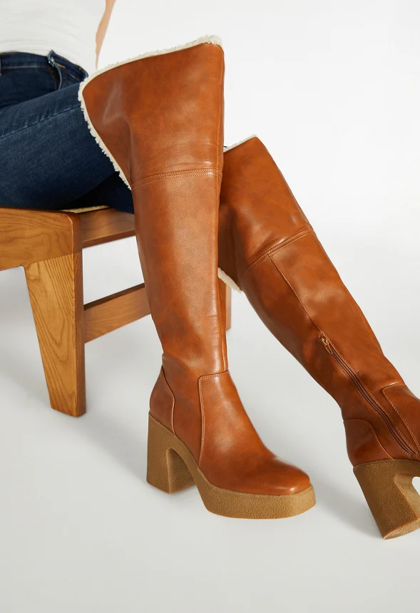 Parker Block Heeled Boot - Image 7