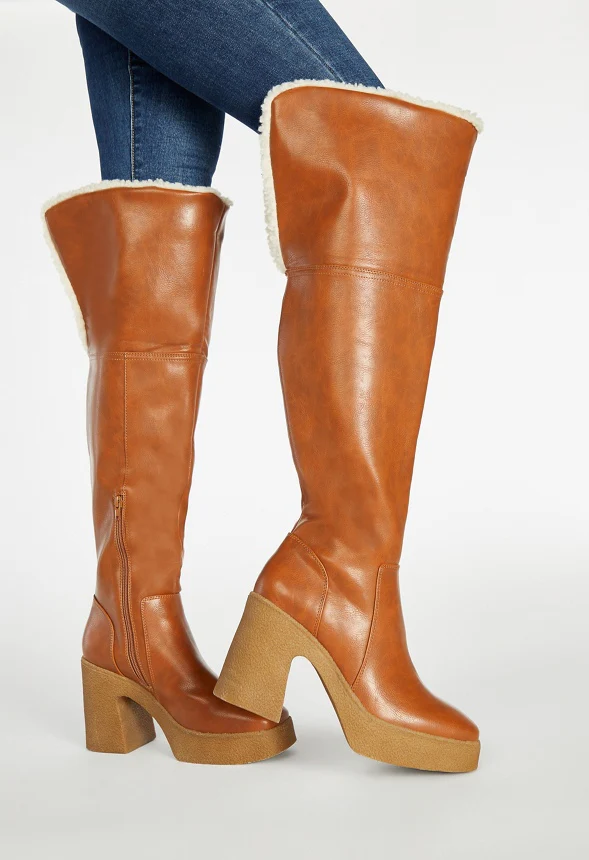 Parker Block Heeled Boot - Image 8