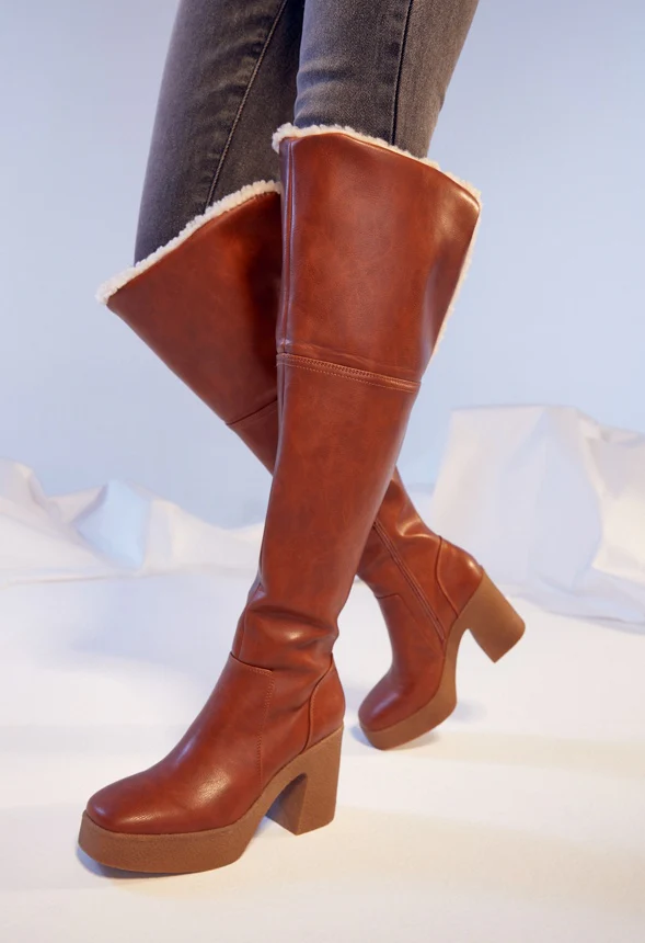 Parker Block Heeled Boot - Image 9