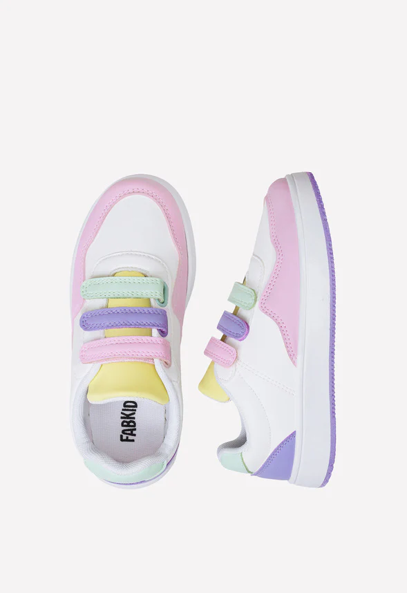 Pastel Colorblock Court Sneaker