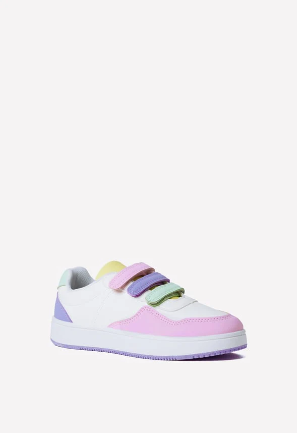Pastel Colorblock Court Sneaker - Image 2