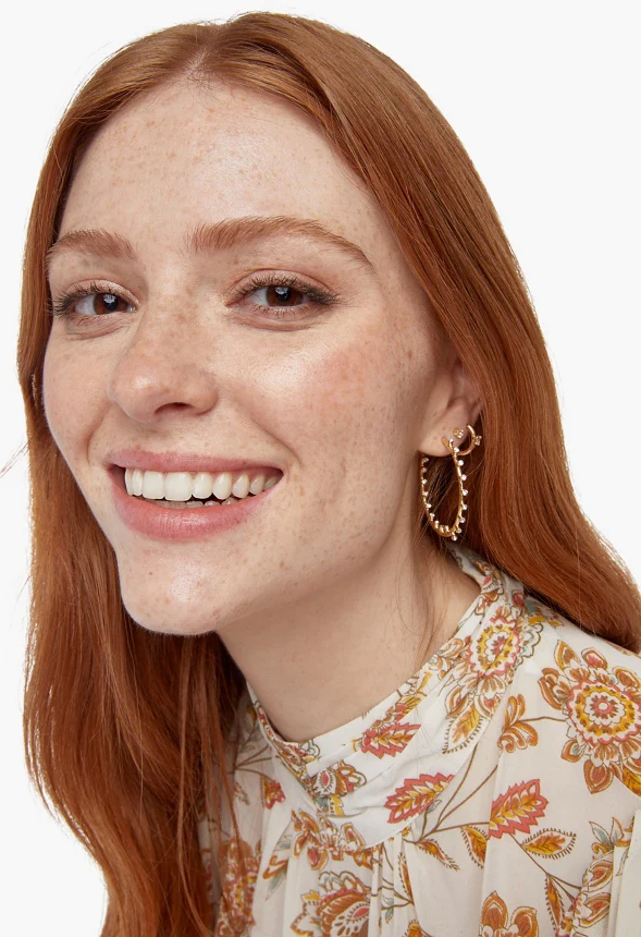 Pave Earrings Set - Image 3