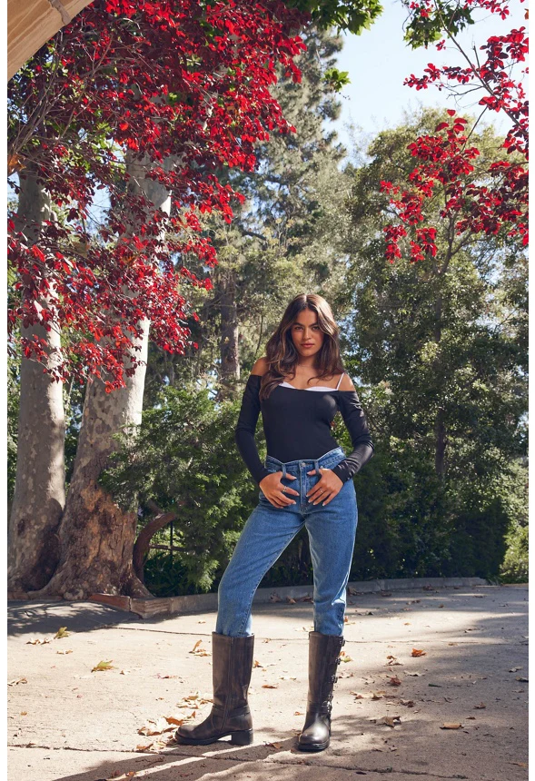 Peek A Boo Off Shoulder Top - Image 3