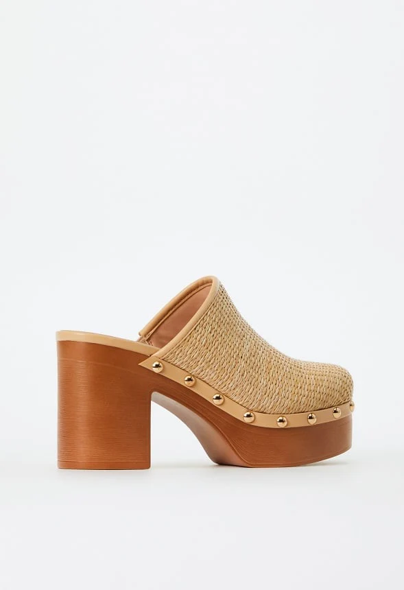 Penelope Block Heeled Mule - Image 4