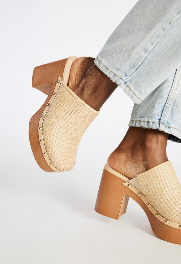 Penelope Block Heeled Mule - Image 7