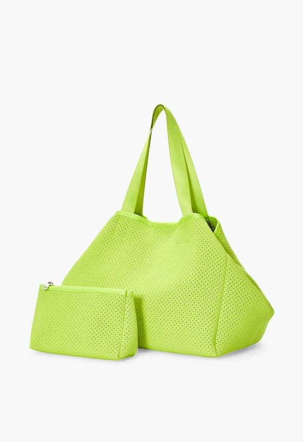 Perf Neoprene Gym Tote Set - Image 4
