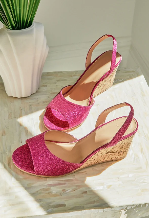 Perrie Sling-Back Wedge - Image 2