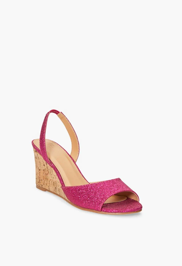 Perrie Sling-Back Wedge - Image 4