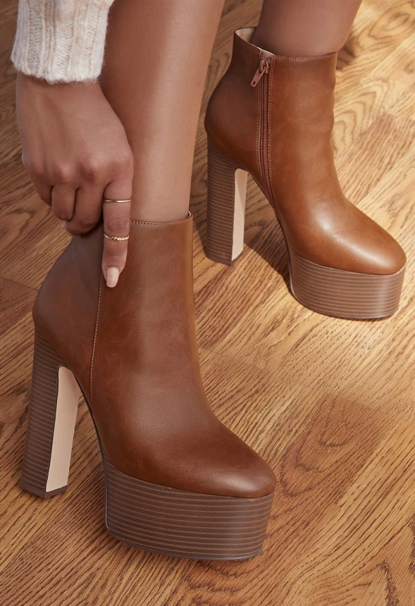 Perry Platform Heeled Bootie - Image 2