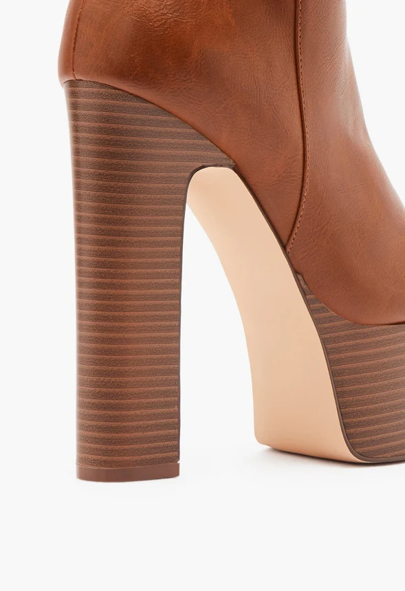 Perry Platform Heeled Bootie - Image 4