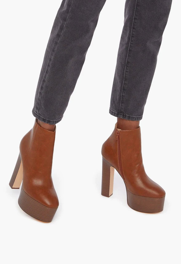 Perry Platform Heeled Bootie - Image 5