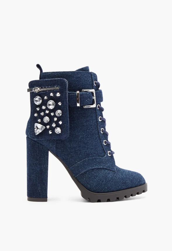 Philomena Lug Sole Bootie - Image 3