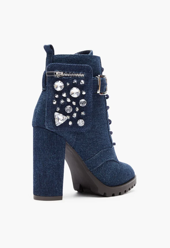 Philomena Lug Sole Bootie - Image 4