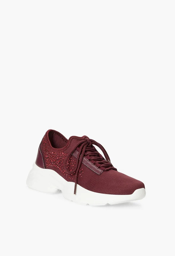 Phoebe Rhinestone Sneaker - Image 2