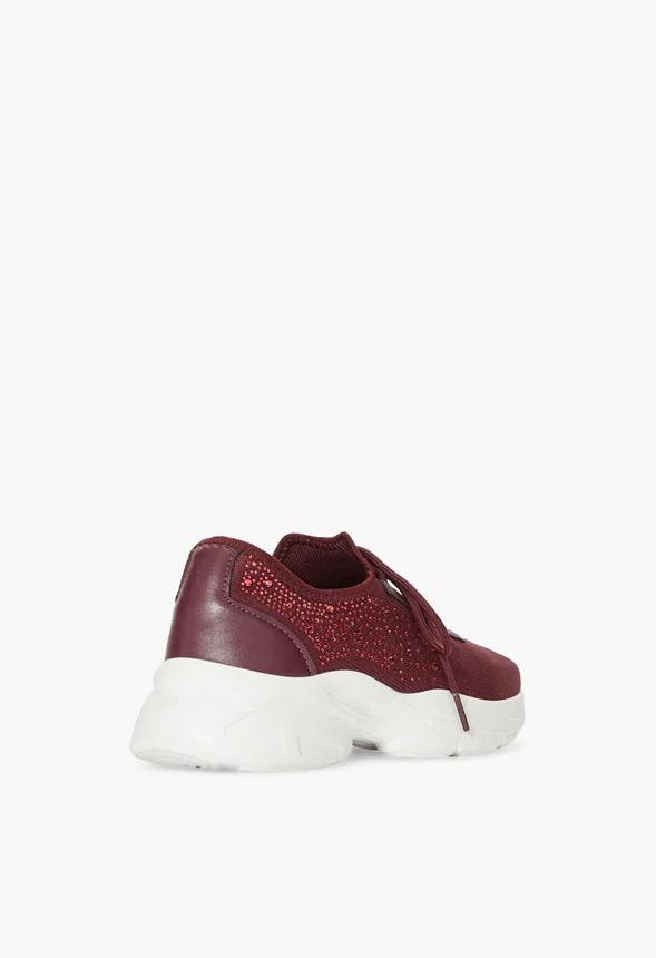 Phoebe Rhinestone Sneaker - Image 3
