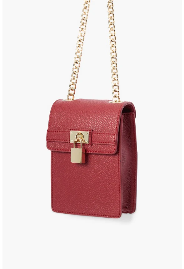 Phone Crossbody With Padlock - Image 4