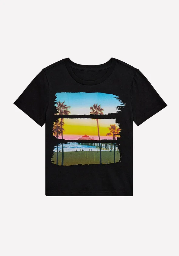 Photoreal Sunset Tee - Image 2