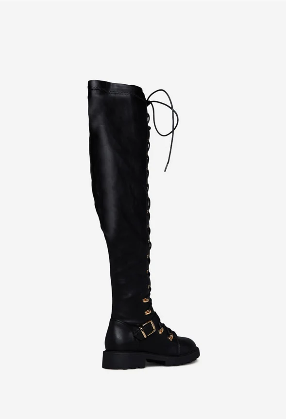 Phyllida Tall Flat Boot - Image 4