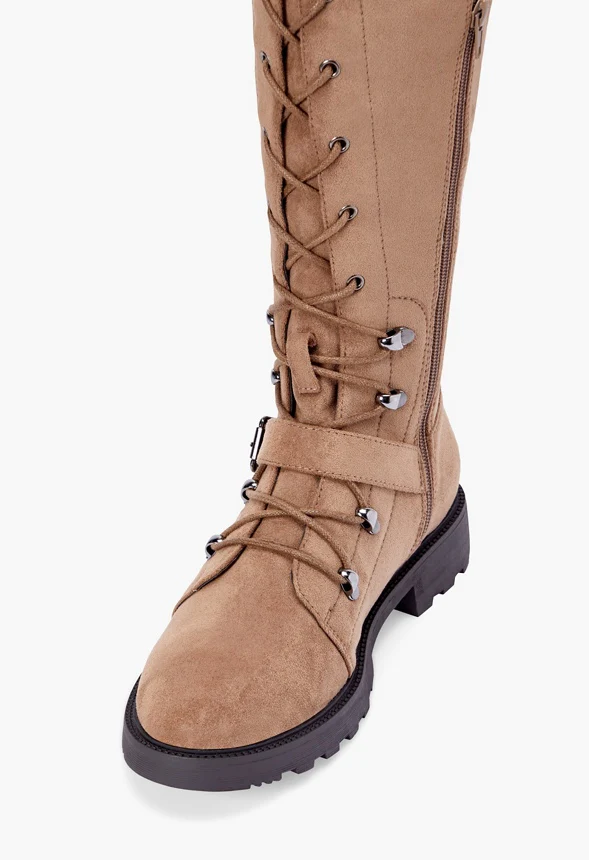 Phyllida Over-The-Knee Lace-Up Boot - Image 4