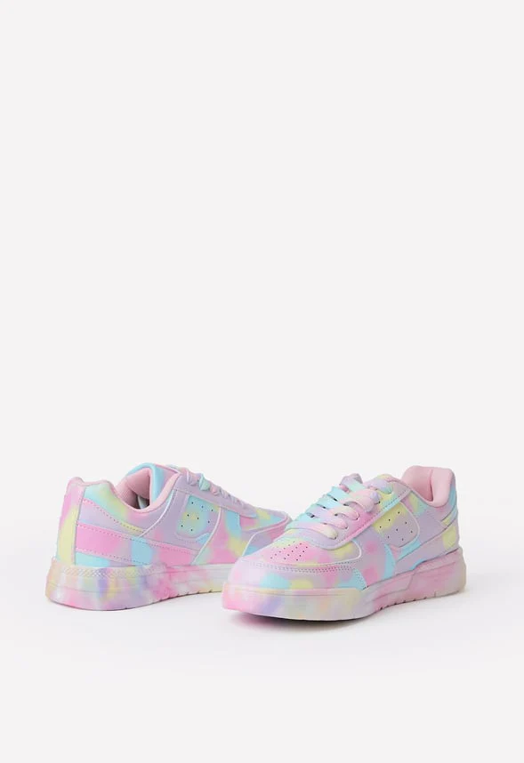Pieced All Over Marble Sneaker - Image 3
