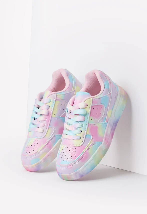Pieced All Over Marble Sneaker - Image 4