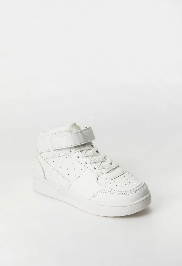 Pieced Court High Top Sneaker - Image 8