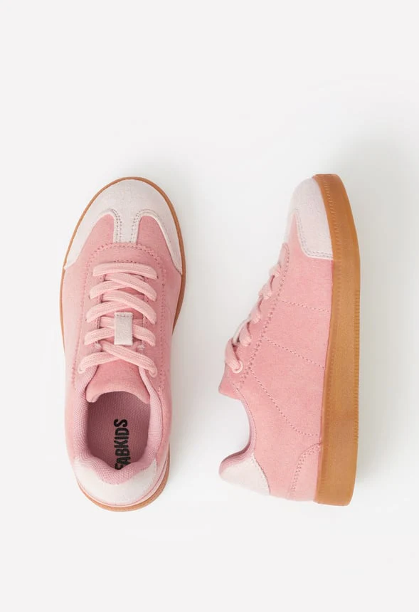 Pieced Faux Suede Sneaker - Image 2