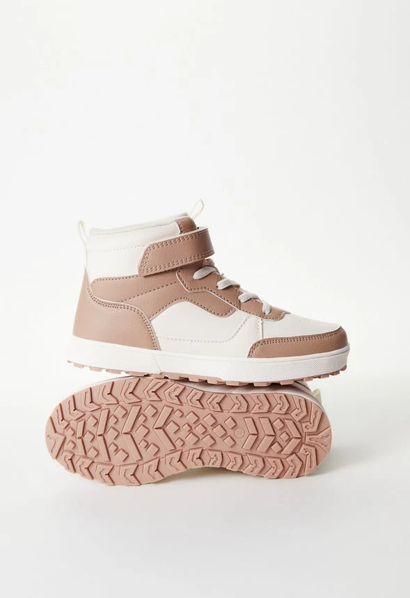 Pieced High Top Sneaker - Image 2