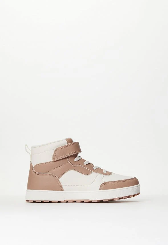 Pieced High Top Sneaker - Image 3