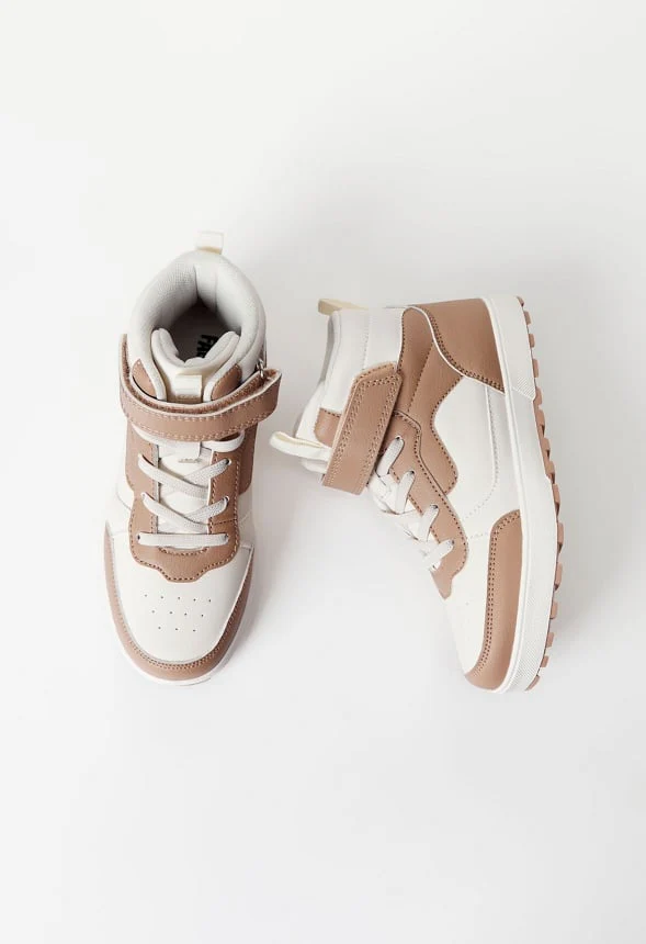 Pieced High Top Sneaker - Image 5