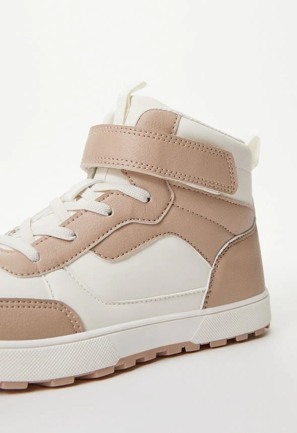 Pieced High Top Sneaker - Image 6