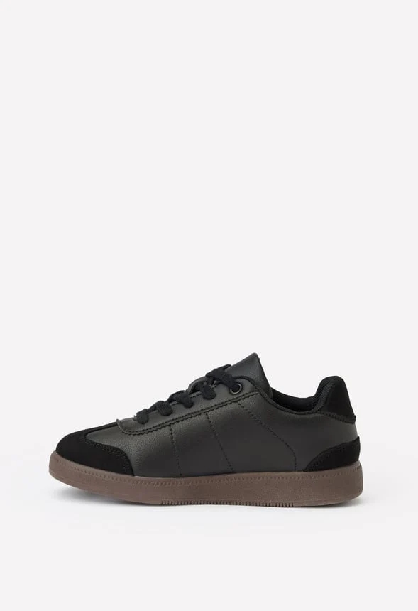 Pieced Lace Up Sneaker - Image 3