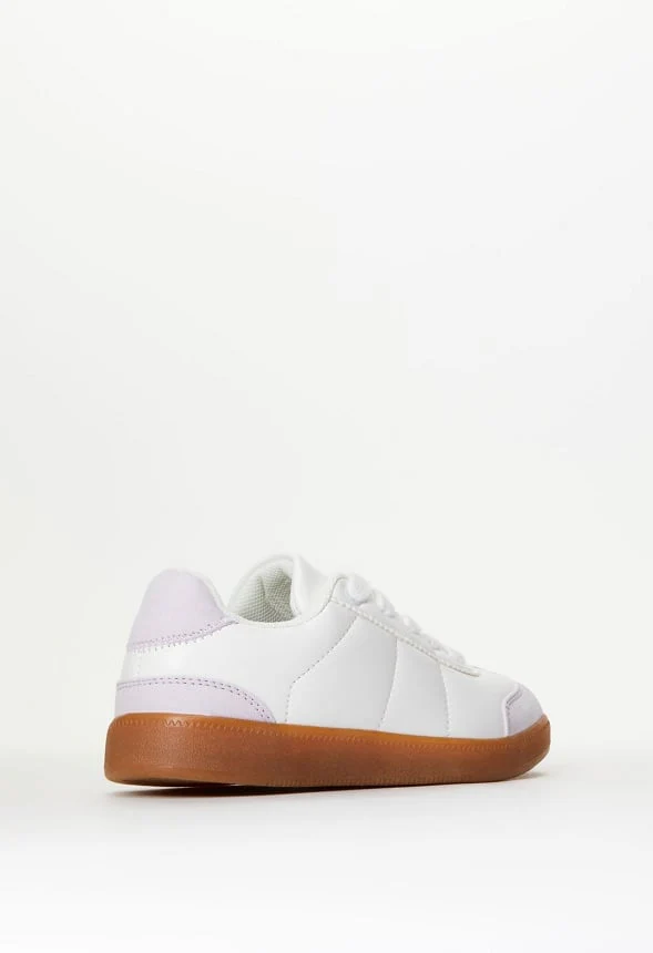 Pieced Lace Up Sneaker - Image 4