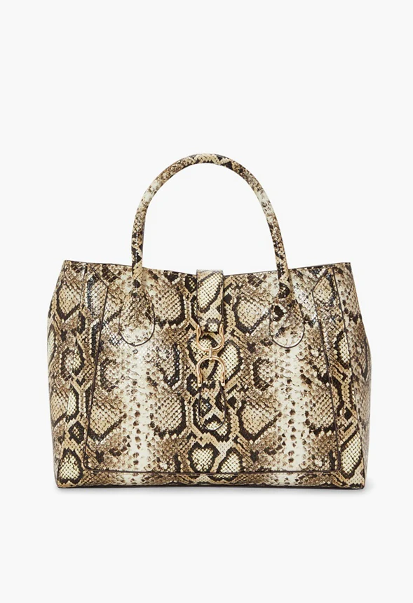 Pieced Satchel with Horsebit - Image 4