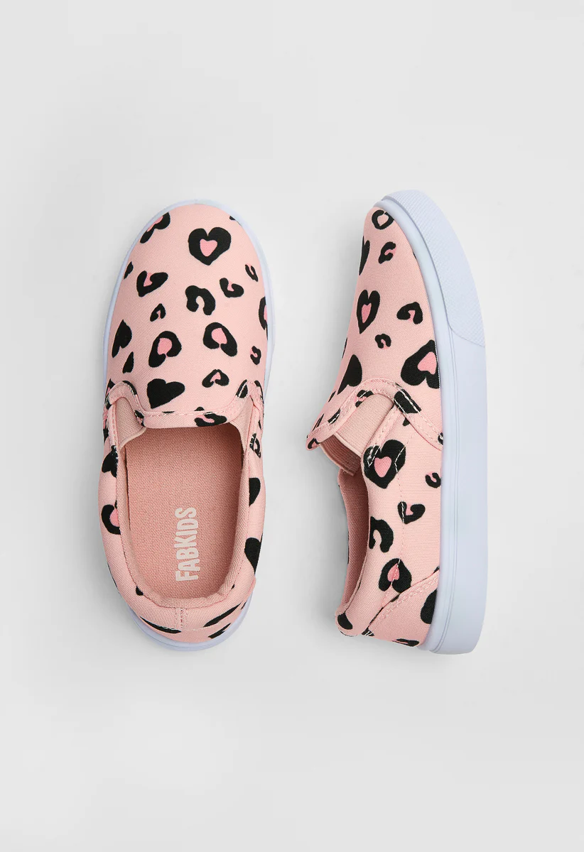 Pink Leopard Slip On Sneaker - Image 3
